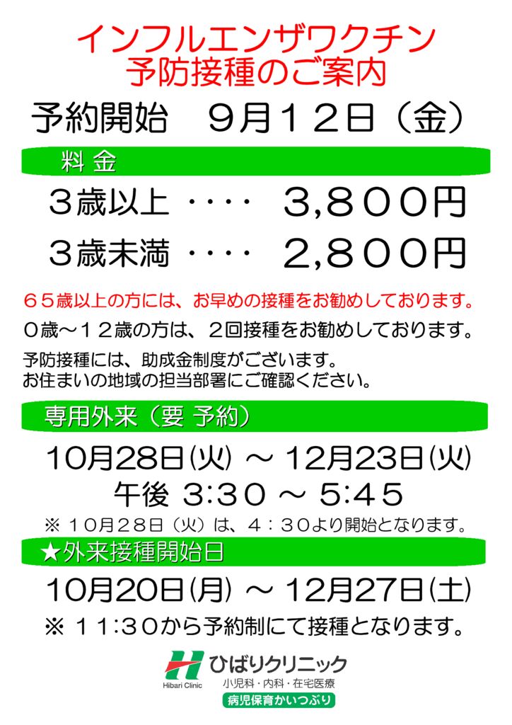 2025年インフル案内のサムネイル